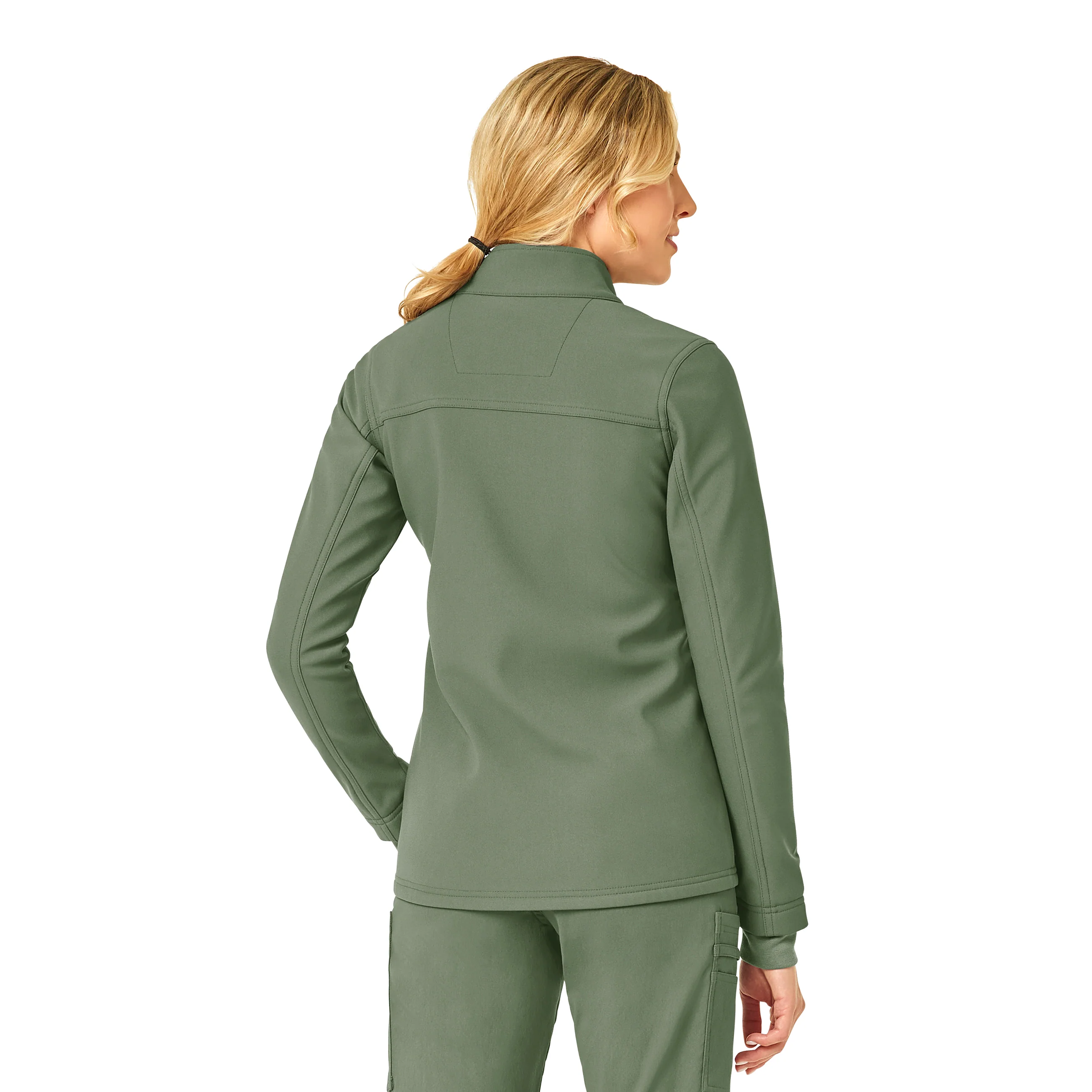 Carhartt Rugged Flex Women's Bonded Fleece Jacket - Olive - Image 2