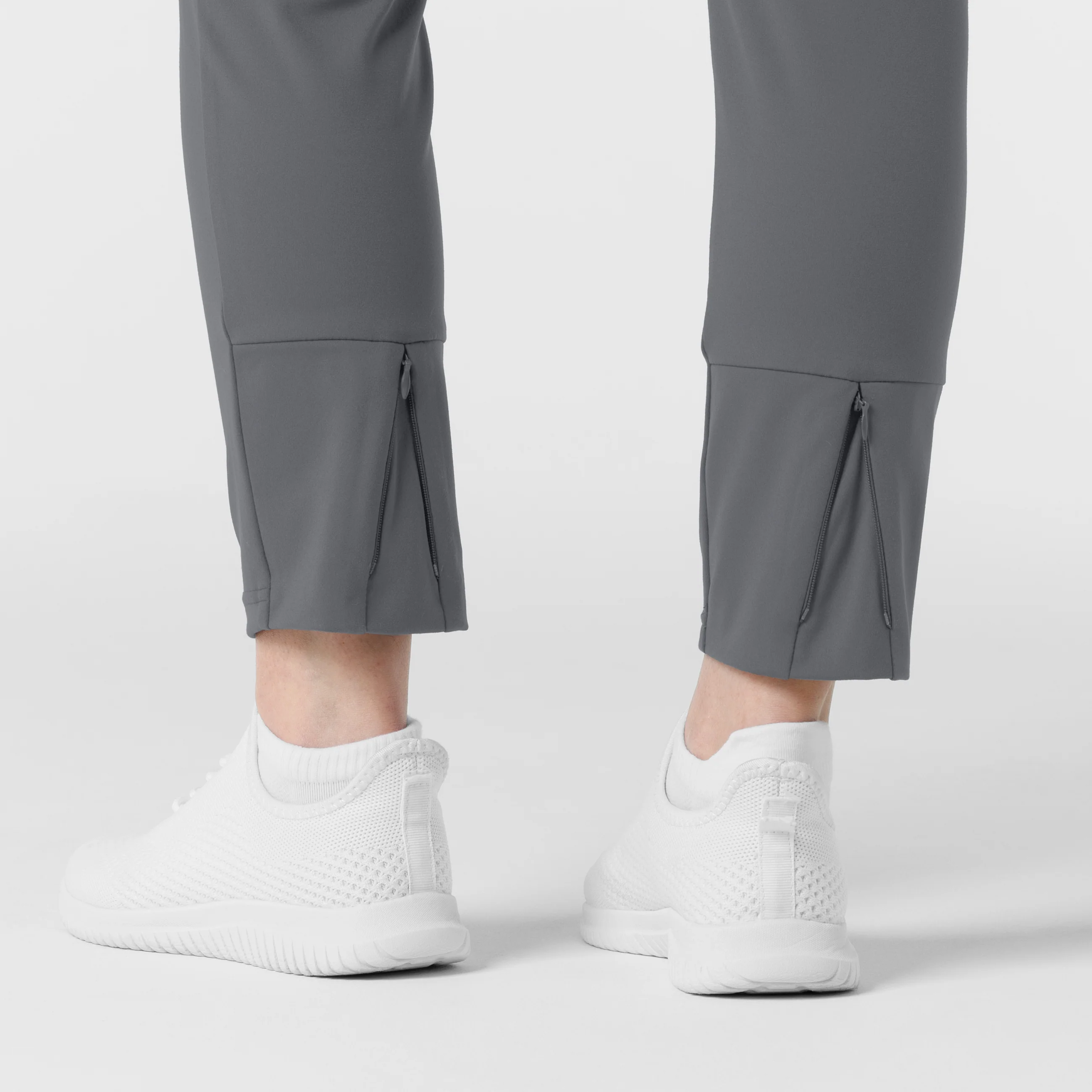 RENEW Knit Women's Track Scrub Pant - Pewter - Image 8
