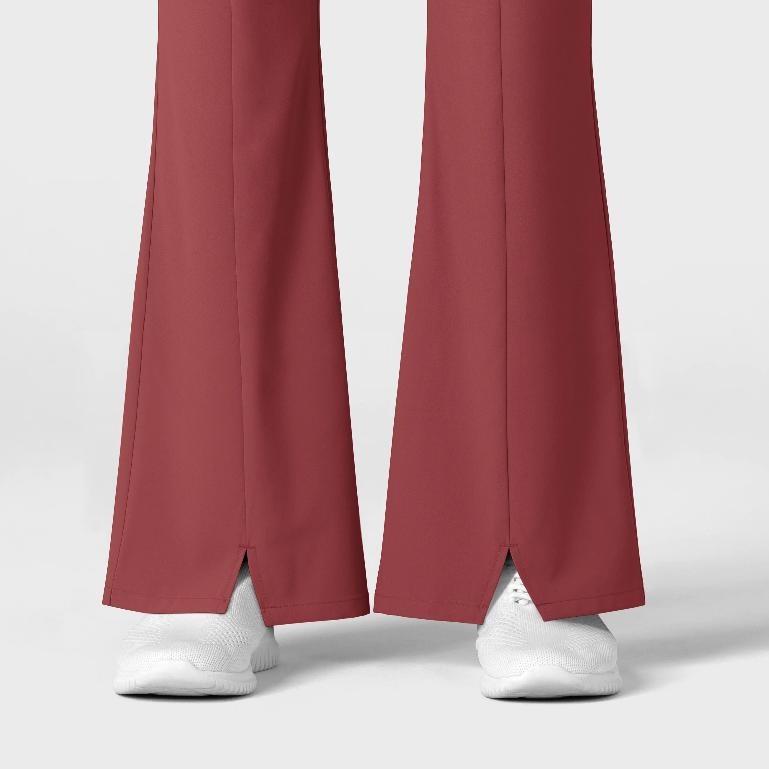 RENEW Women's Cargo Flare Scrub Pant - Ruby - Image 9