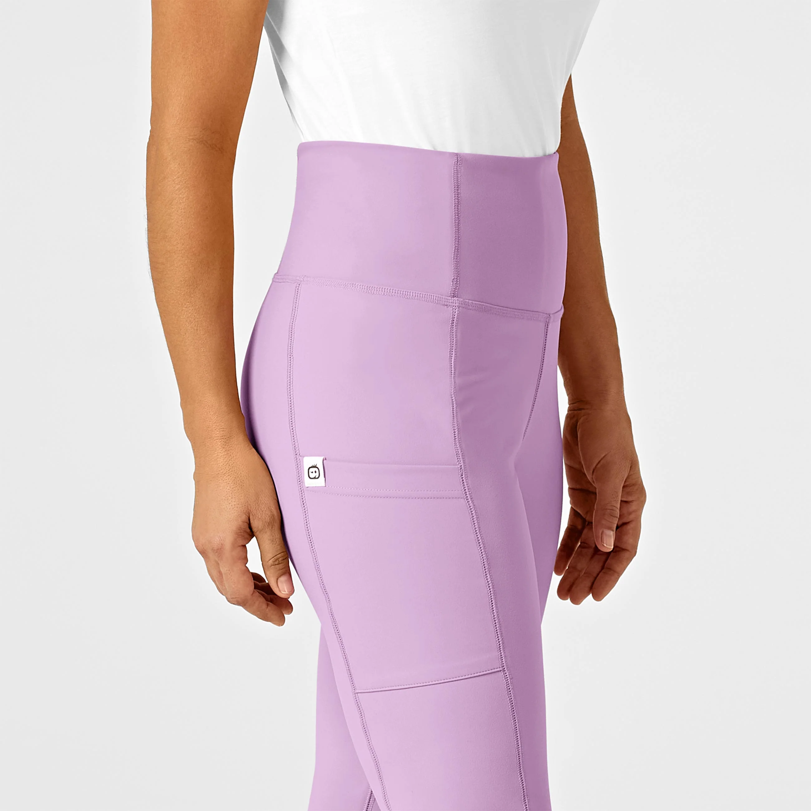 RENEW Women's Straight Leg Yoga Pant - Violet Tulle - Image 4
