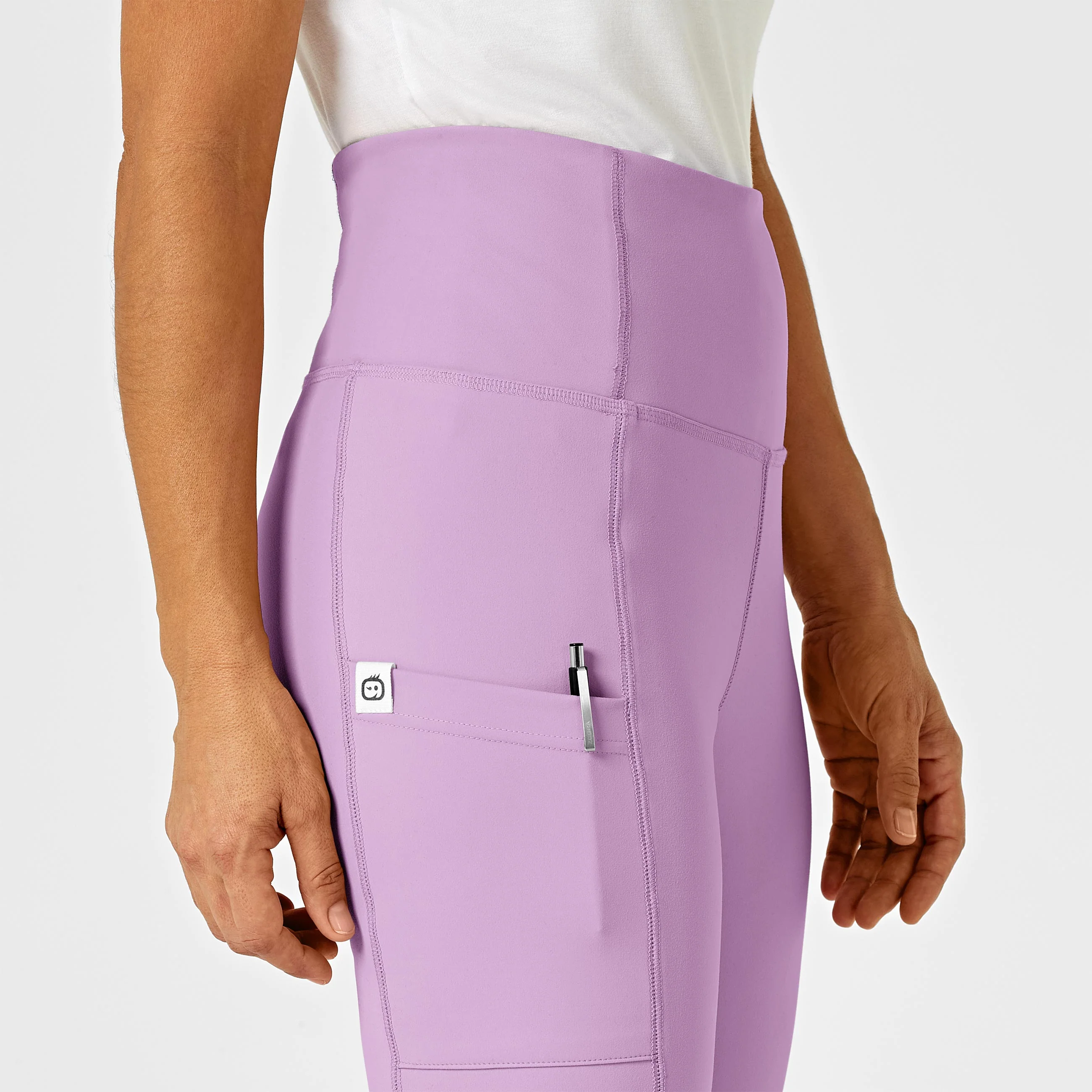 RENEW Women's Straight Leg Yoga Pant - Violet Tulle - Image 7