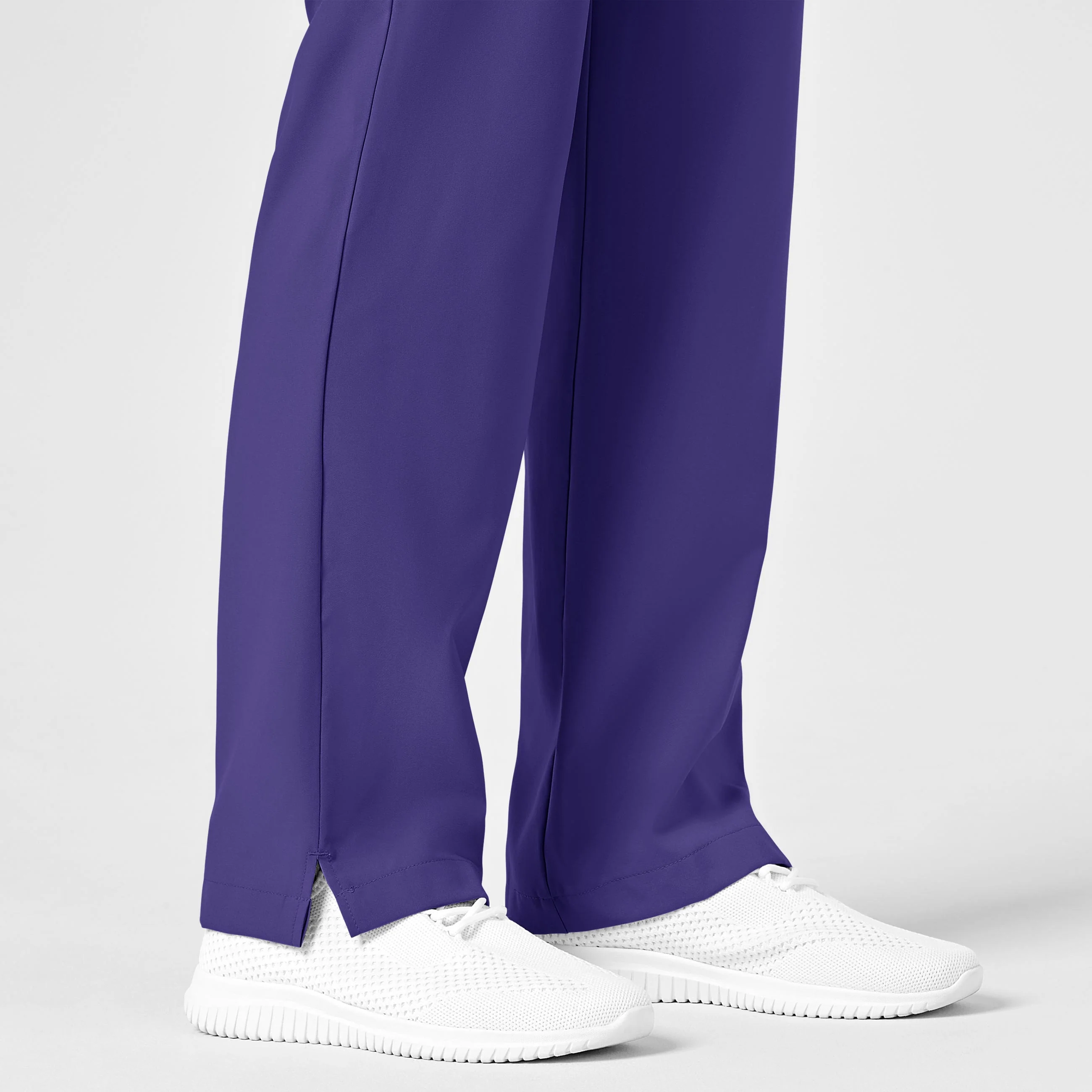 W123 Women's Drawstring Scrub Pant - Grape - Image 6