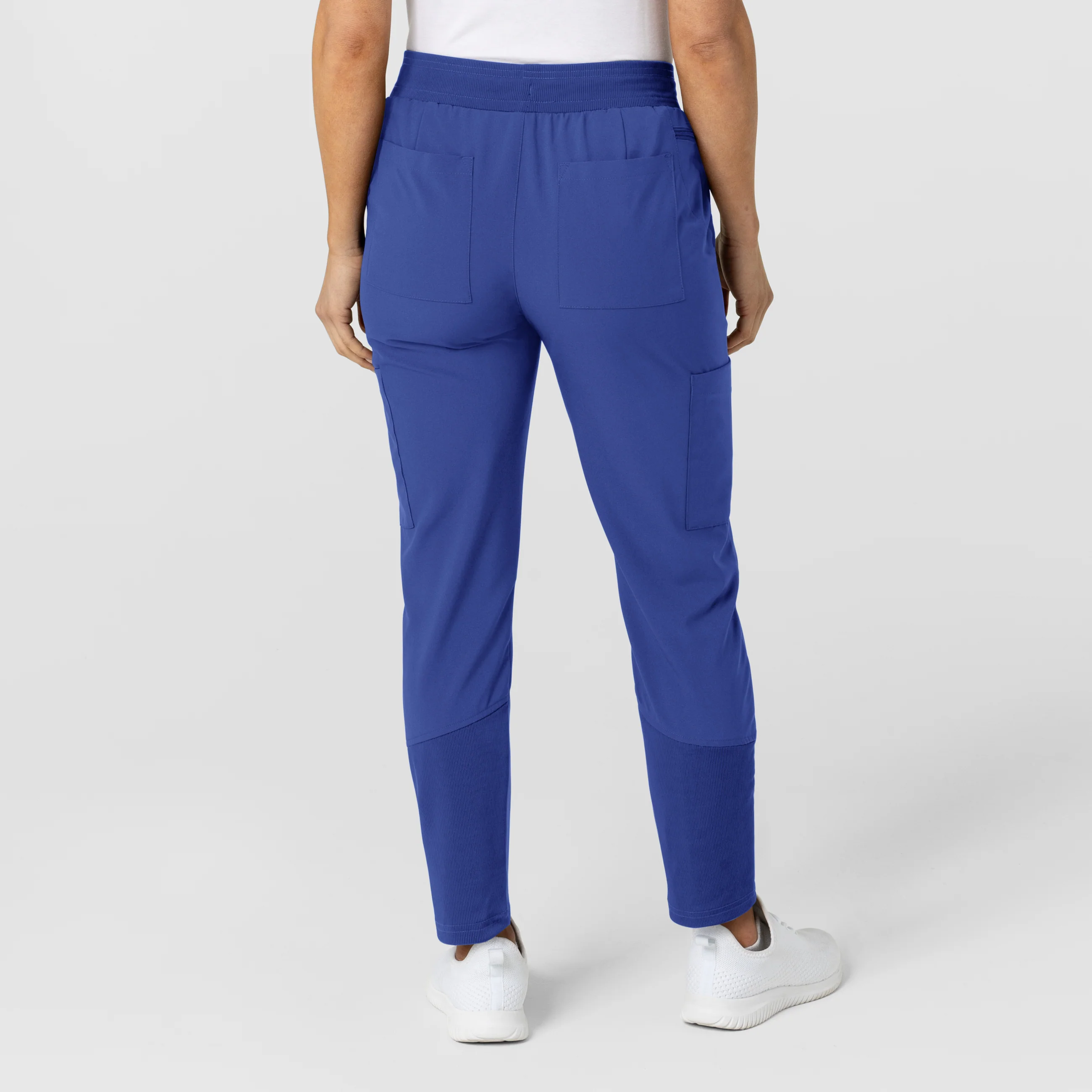 W123 Women's Flex-n-Reach Track Scrub Pant - Galaxy Blue - Image 2