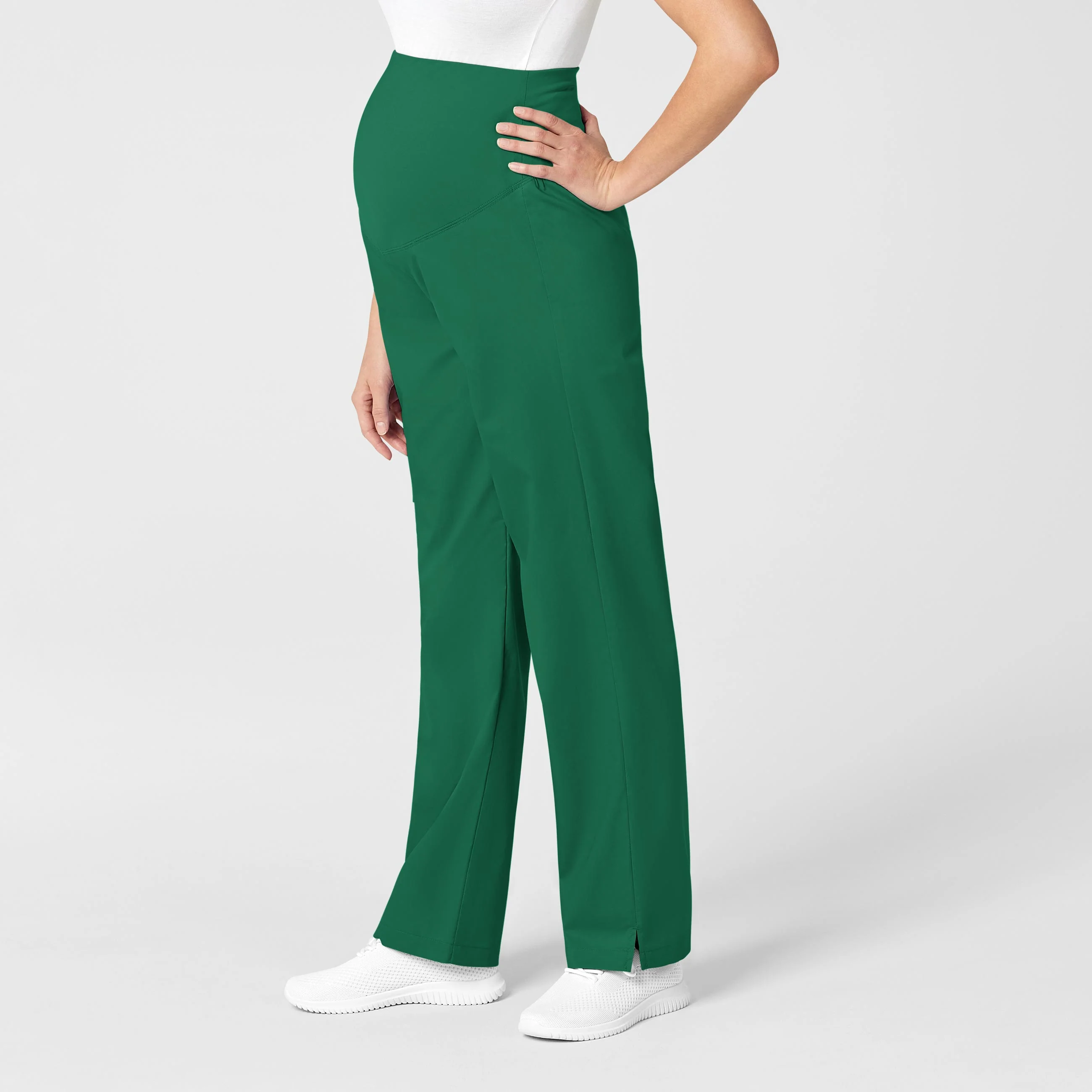 WonderWORK Maternity Cargo Scrub Pant - Hunter - Image 4