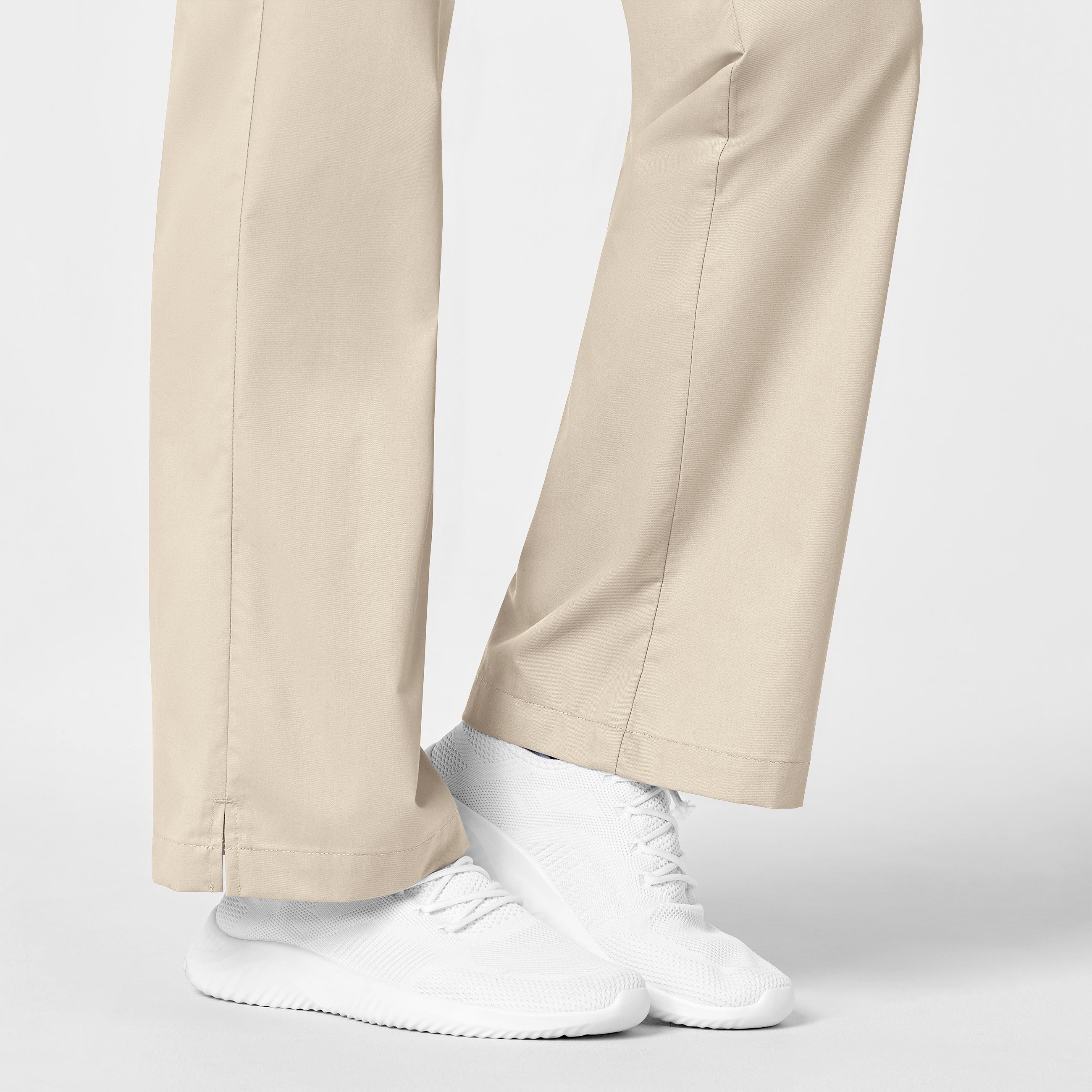 WonderWORK Women's Flare Leg Scrub Pant - Khaki - Image 7