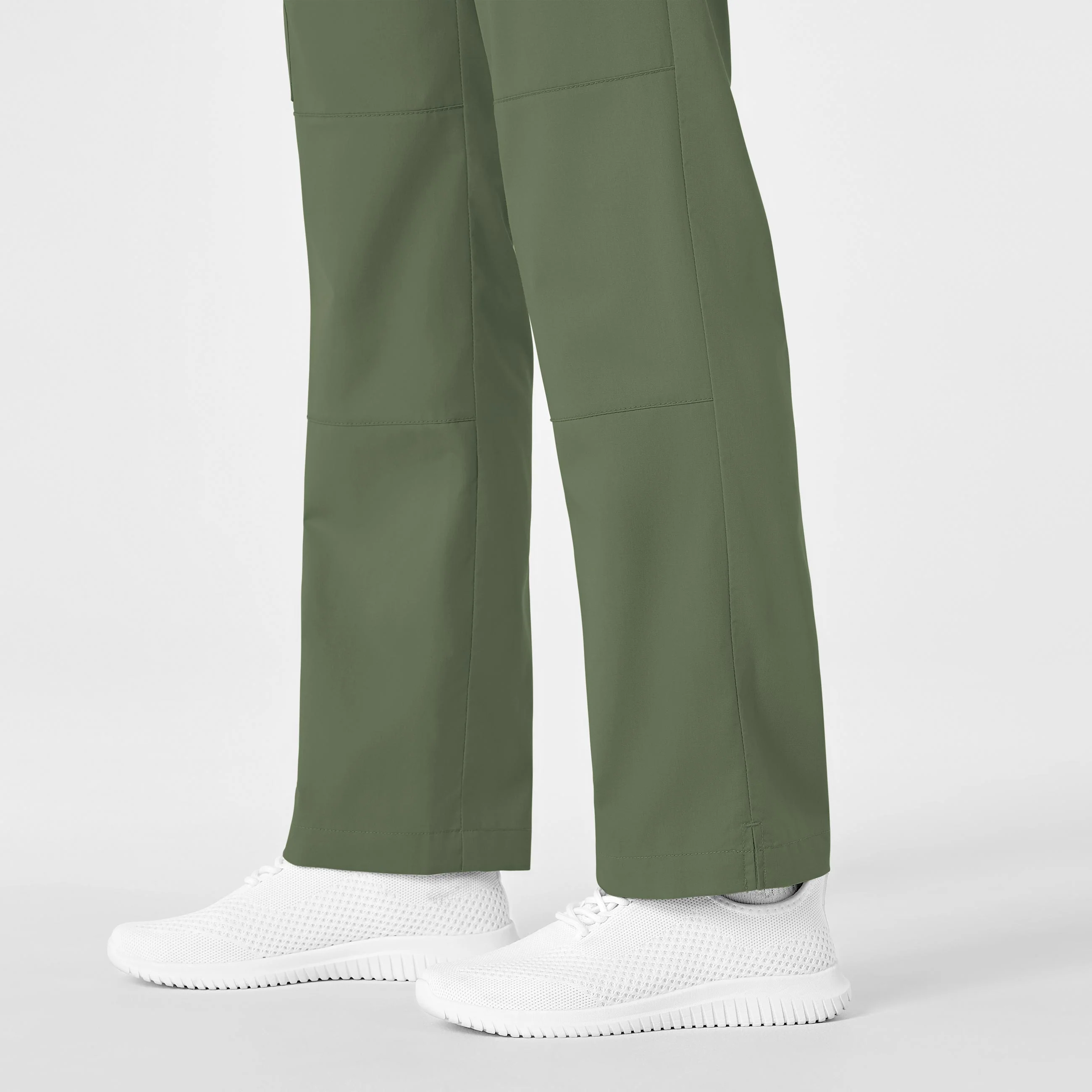 WonderWORK Women's Straight Leg Cargo Scrub Pant - Olive - Image 9